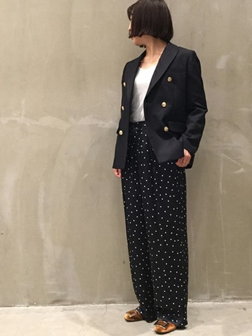 Journal Standard Relume 西宮ガーデンズ店スタッフ Journal Standard Relume 西宮ガーデンズ店 Journal Standard Relumeのテーラードジャケットを使ったコーディネート Wear