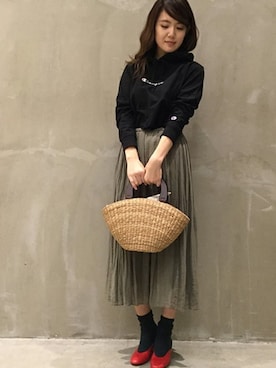 JOURNAL STANDARD relume 西宮ガーデンズ店スタッフさん（レディース・172cm）の冬コーディネート