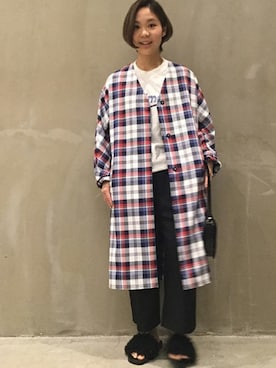 「STEPHEN（ステファン）のアイテム」を使った、JOURNAL STANDARD relume 西宮ガーデンズ店スタッフさん（レディース・158cm）の春コーディネート