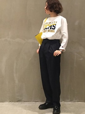 JOURNAL STANDARD relume 西宮ガーデンズ店スタッフさん（レディース・155cm）の春コーディネート