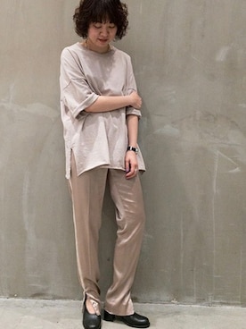 JOURNAL STANDARD relume 西宮ガーデンズ店スタッフさん(レディース・155cm)の夏コーディネート