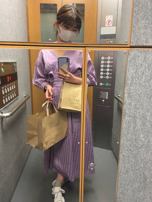 たんたん バッグを使ったコーディネート Wear