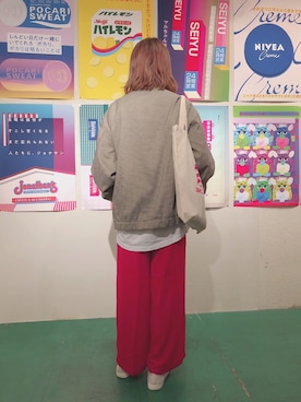 「ストリート服が好き」｜「アイテム（ブルゾン）」を使った、lemming さん（レディース・160cm）の秋コーディネート