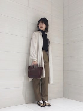 shitomiさん（レディース・156cm）の冬コーディネート