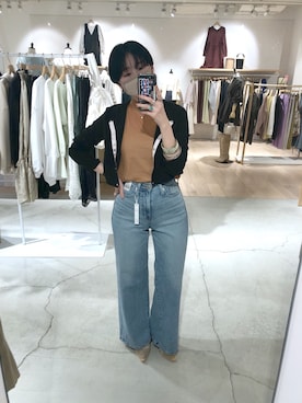 「おとなコーデ」｜「アイテム（サンダル）」を使った、shitomiさん（レディース・156cm）の冬コーディネート