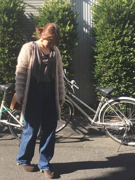 「BOSABO（ボサボ）のアイテム」を使った、m---＊さん（レディース・156cm）の冬コーディネート