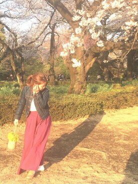 「MINIMUM（ミニマム）のアイテム（ジャケット/アウター）」を使った、m---＊さん（レディース・156cm）の春コーディネート