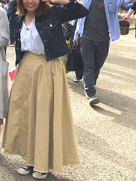 m---＊さん（レディース・156cm）の春コーディネート