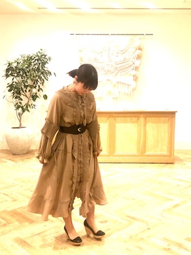 「durbuy（デュルブイ）のアイテム」を使った、m---＊さん（レディース・156cm）の春コーディネート