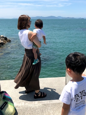 m---＊さん（レディース・156cm）の夏コーディネート