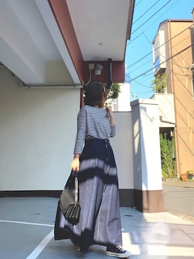 「ボーター」｜m---＊さん（レディース・156cm）の春コーディネート