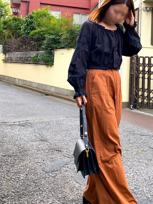 アナザーエディション レースコンビブラウス黒 UNITED ARROWS（ユナイテッドアローズ） ブラウス シャツ レースコンビ