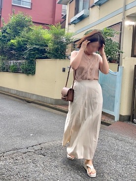 m---＊さん（レディース・156cm）の夏コーディネート