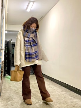 m---*さん(レディース・156cm)の冬コーディネート