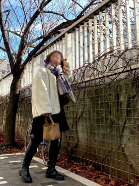 m---＊さん（レディース・156cm）の冬コーディネート