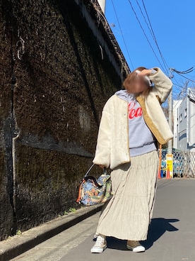 m---＊さん（レディース・156cm）の冬コーディネート