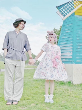 エレンさん（メンズ・183cm）の夏コーディネート