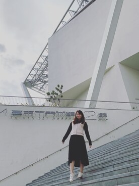 「台南美術館2館」｜Ting Hui Lin🇹🇼さん（レディース・157cm）の冬コーディネート