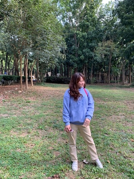 「ambler（エムブラー）のアイテム」を使った、Ting Hui Lin🇹🇼さん（レディース・158cm）の冬コーディネート