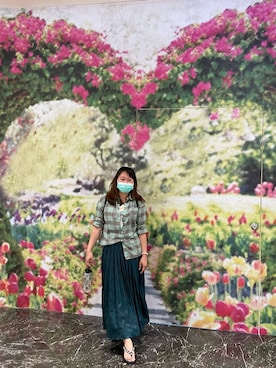 「FREE'S SHOP（フリーズショップ）のアイテム」を使った、Ting Hui Lin🇹🇼さん（レディース・158cm）の春コーディネート