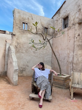 「FREE'S SHOP（フリーズショップ）のアイテム」を使った、Ting Hui Lin🇹🇼さん（レディース・158cm）の春コーディネート