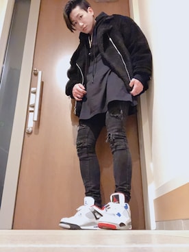 リょゥさん（メンズ・173cm）の冬コーディネート