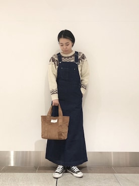 natsuhaさん（レディース・158cm）の冬コーディネート