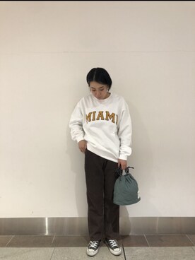 natsuhaさん（レディース・158cm）の冬コーディネート