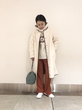 natsuhaさん（レディース・158cm）の冬コーディネート