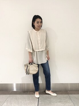 natsuhaさん（レディース・158cm）の夏コーディネート