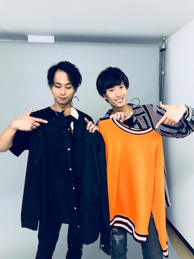 「撮影」｜「アイテム（ジャケット/アウター）」を使った、Kentaro Itoさん（メンズ・181cm）の秋コーディネート