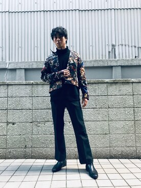 「EFFECTEN（エフェクテン）のアイテム（ジャケット/アウター）」を使った、Kentaro Itoさん（メンズ・181cm）の冬コーディネート