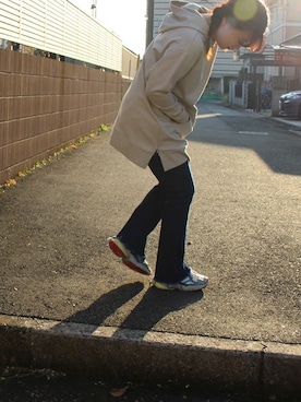 「アイテム（マタニティウェア/グッズ、グレー系）」を使った、sweet mommyさん（レディース・159cm）の秋コーディネート