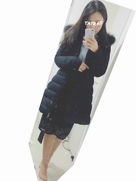 「TATRAS」｜「アイテム（シャツ/ブラウス）」を使った、mさん（レディース・164cm）の秋コーディネート