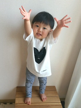 「beauloves」｜yeyeyeye9さん（キッズ・80cm）の春コーディネート