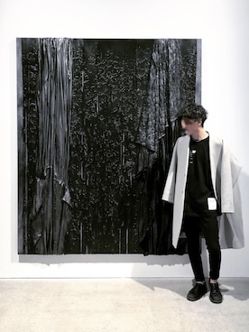 「Dr. Martens（ドクターマーチン）のDr.Martens (ドクターマーチン)/1461 3EYE GIBSON SHOES（その他シューズ）」を使った、ゆったさん（メンズ・172cm）の秋コーディネート