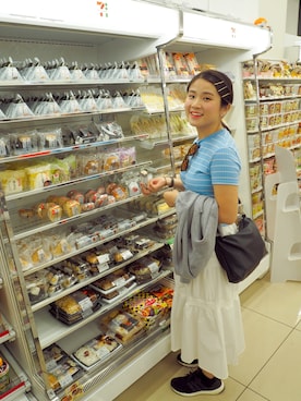 「Maple（メープル）のアイテム」を使った、Rubyさん（レディース・155cm）の秋コーディネート