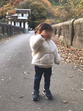 「無印良品」｜cocoasu7113さん（キッズ・80cm）の秋コーディネート