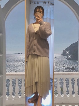 まみこさん（レディース・152cm）の秋コーディネート