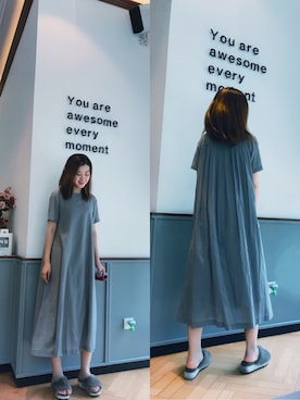 Yuni ユニ のワンピースを使った人気ファッションコーディネート 身長 171cm 180cm Wear