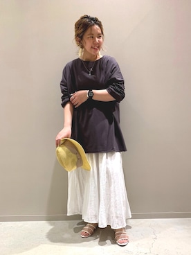 「ノーティードッグ」｜n a t s u k i ☺︎︎さん（レディース・155cm）の春コーディネート