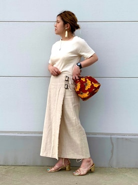 「ノーティードッグ」｜n a t s u k i ☺︎︎さん（レディース・155cm）の春コーディネート