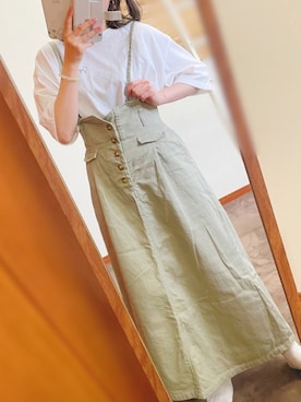 maroru✲*ﾟさん（レディース・148cm）の夏コーディネート