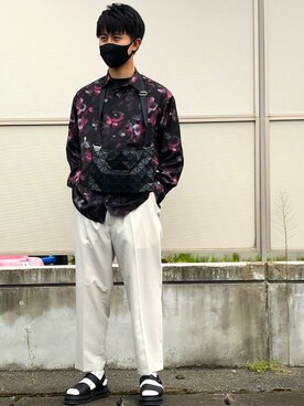 【STUDIOUS】 JAPAN MADE ルナフェザービッグシルエットシャツ