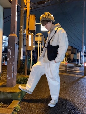 Mashさん(メンズ・180cm)の冬コーディネート