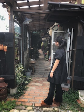 「ZARAワンピース」｜mさん（レディース・151cm）の秋コーディネート