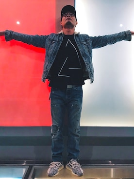 「OVERKILL inc.（オーバーキル）のアイテム」を使った、yihannnnさん（メンズ・177cm）の春コーディネート