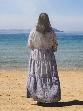 「うみ」｜✳︎kaede✳︎さん（レディース・162cm）の夏コーディネート