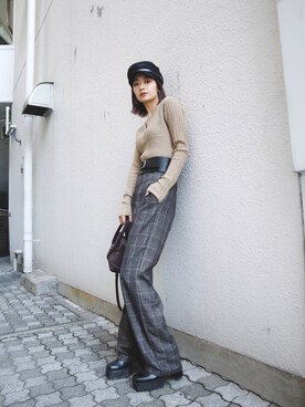 LISA さん(レディース・160cm)の冬コーディネート