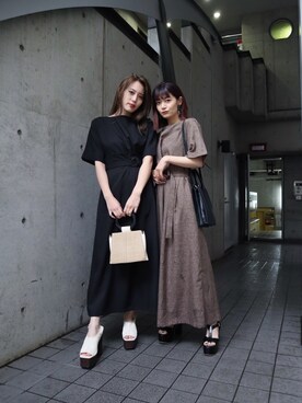 Emoda エモダ の レイヤータイワンピース ワンピース Wear